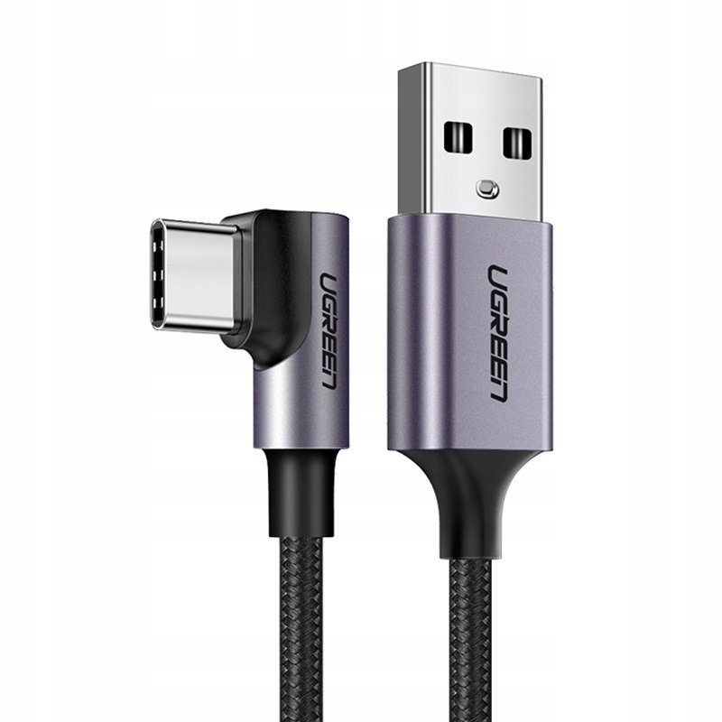 

Mocny Kątowy Szybki Kabel Usb Usb-c 2M 3A Ugreen