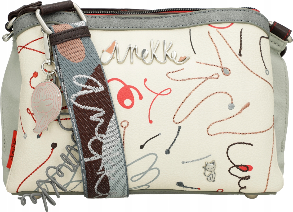 A488 listonoszka trzykomorowa Anekke Alma Ole Memories torebka na ramię