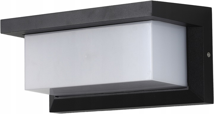 Kinkiet ścienny E27 na drzwi taras Certus czarny