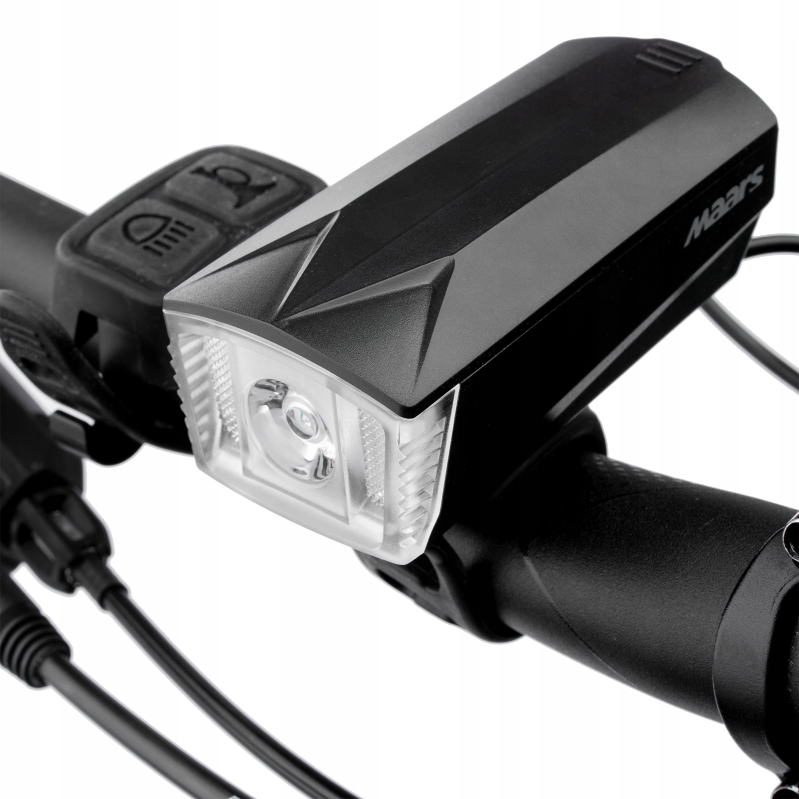 

Lampka Rowerowa z Klkasonem Led 5 trybów Przednia