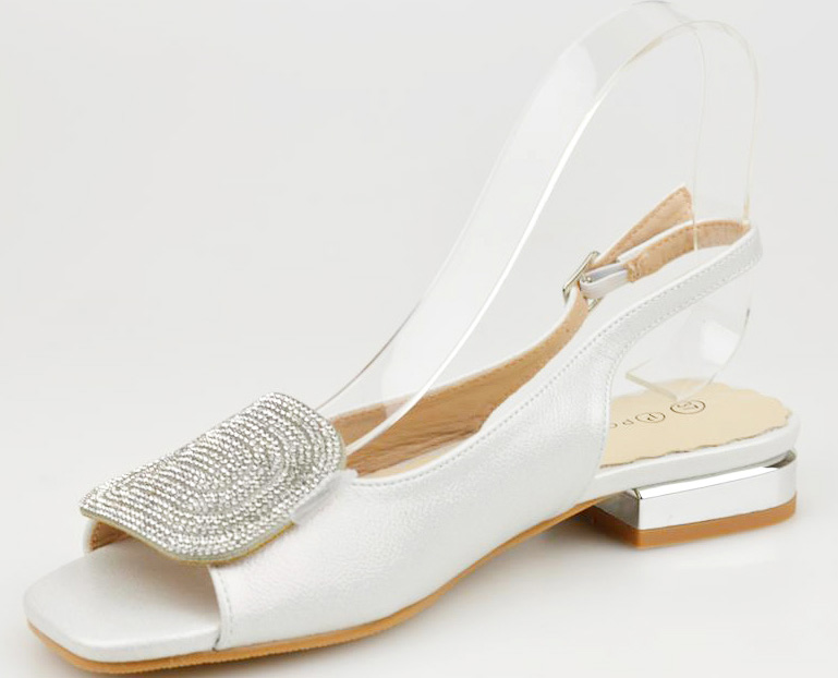 POTOCKI Sandały Srebrne 43314 r. 37 Marka bez marki