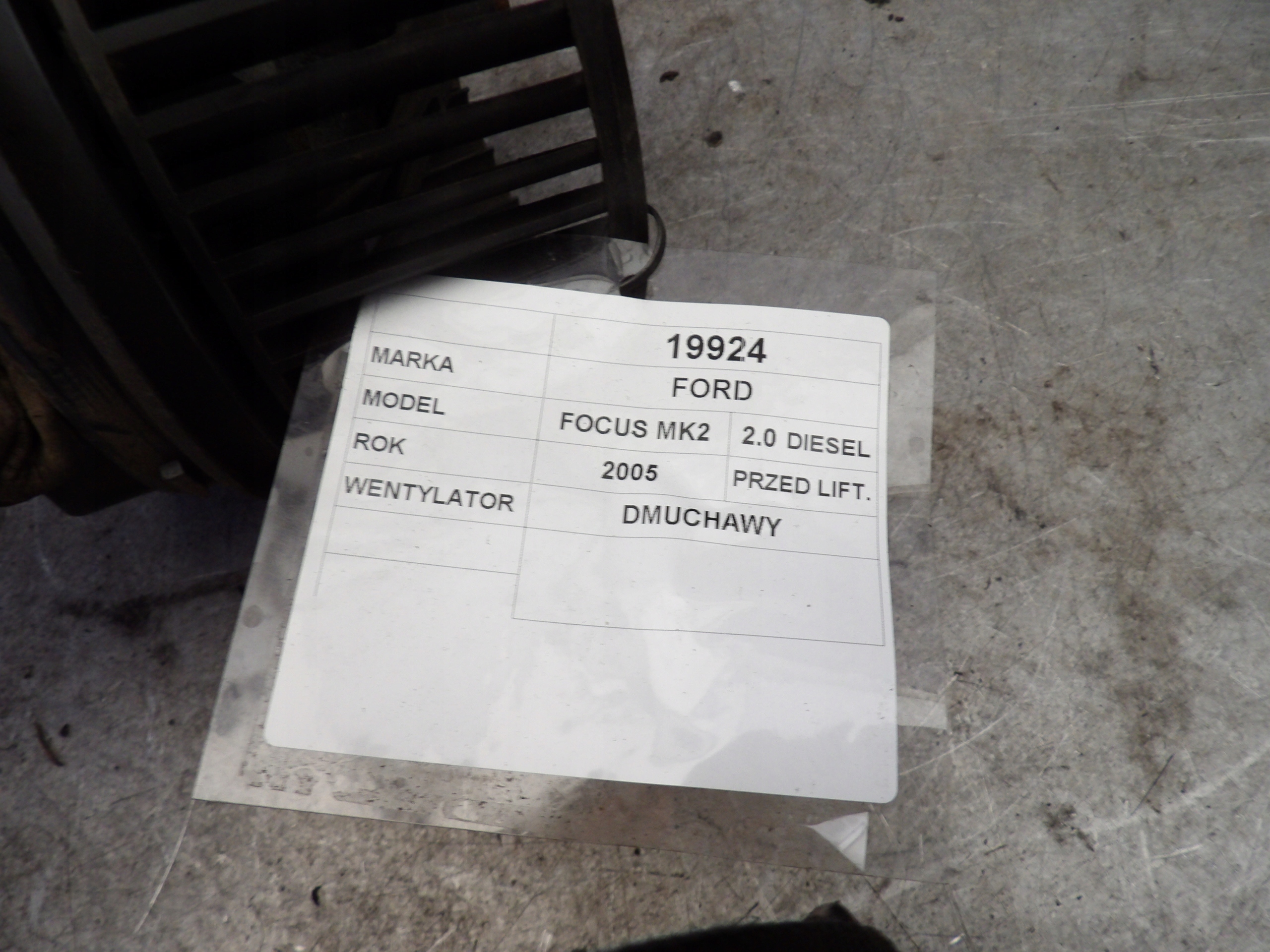Ford Focus MK2 ventilátor topení 3M5H18456CD 502725-2453