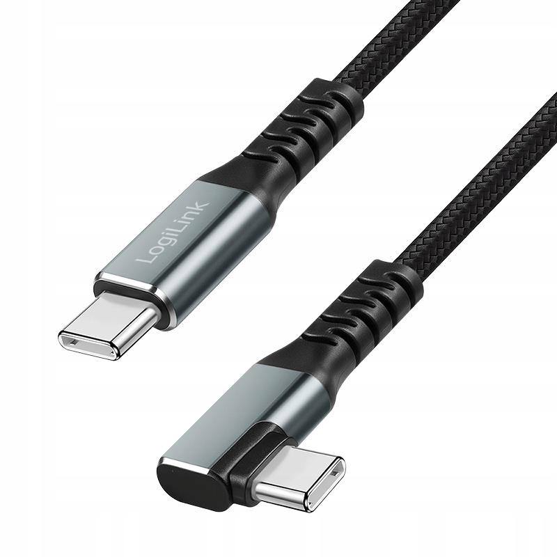 Kabel Usb 3.2 Gen2 LogiLink CU0270 Usb-c Usb-c, M/M, 10 Gb/s, 100 W, 4K,