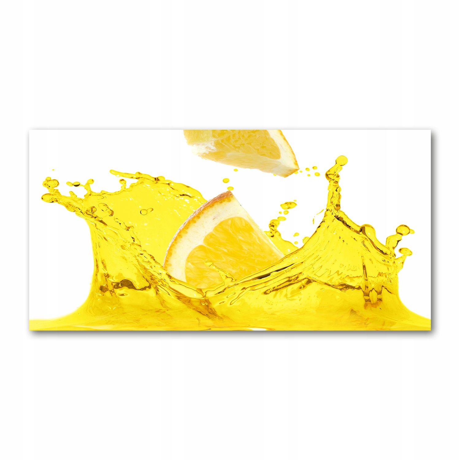 

Foto-obraz akryl Plastry cytryny zdjęcie 140x70 cm