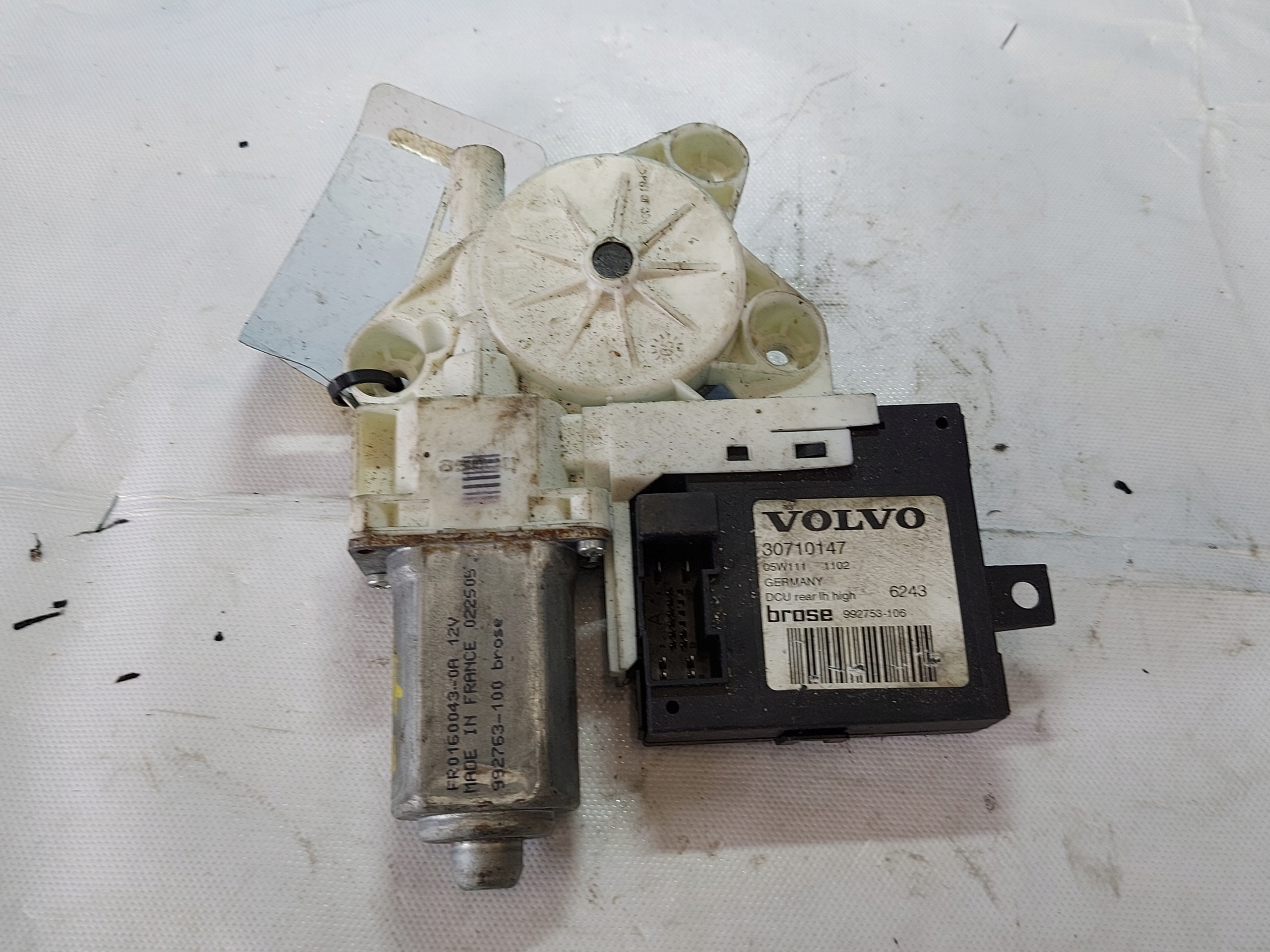 engine lifting windows V50 30710147 left rear part