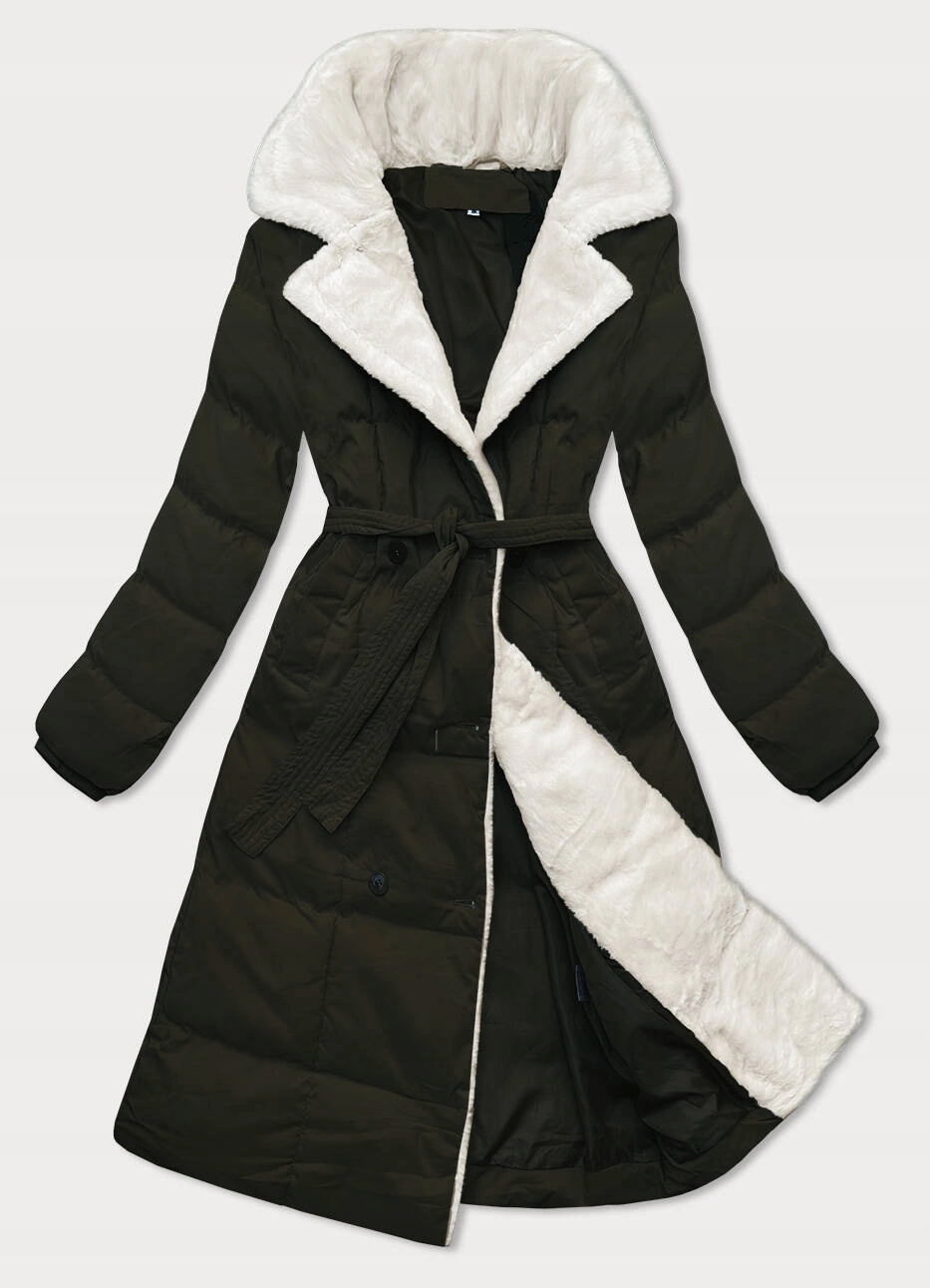 Zimní Bunda Na Knoflíky 16M9168 Army XL (42)
