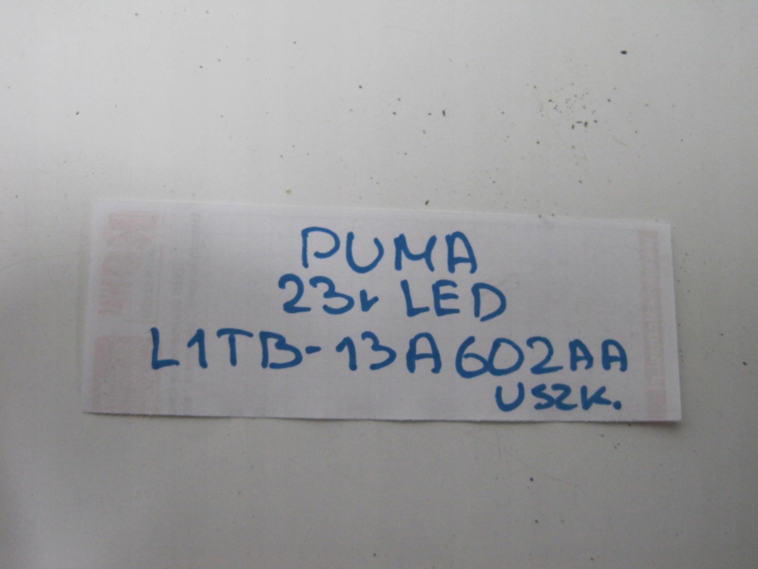light rear part rear FORD PUMA MK2 L1TB-13A602-AA