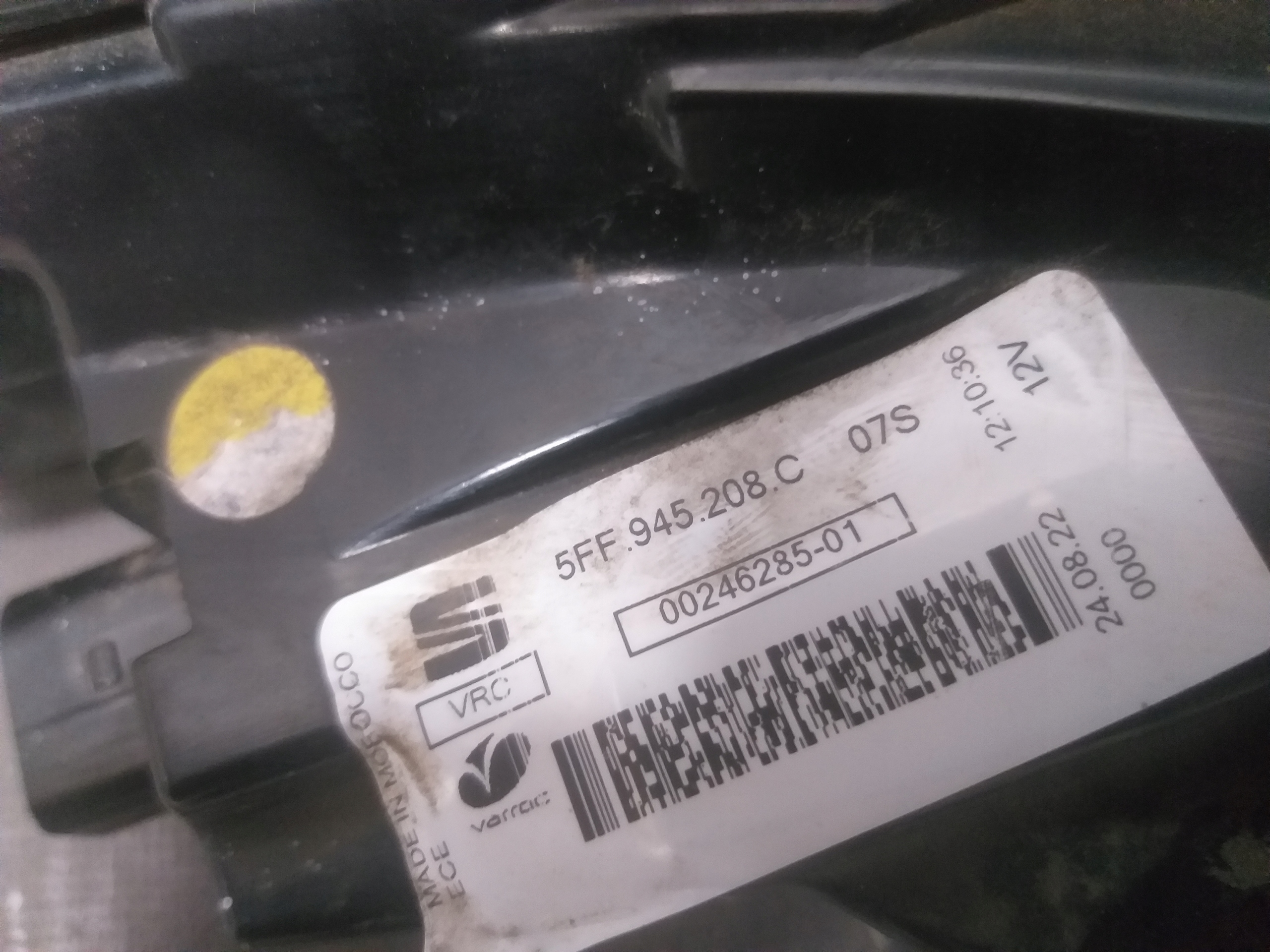 light rear part right CUPRA FORMENTOR LED 5FF945208C