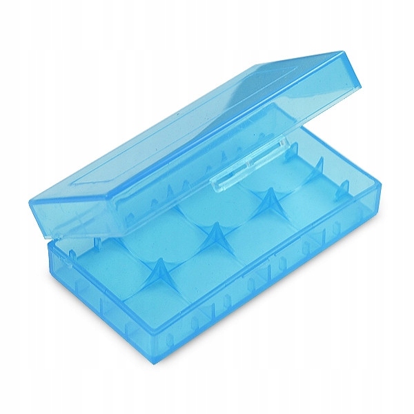 |STcs| Pojemnik, Pudełko Na 2 Baterie Akumulatory 18650