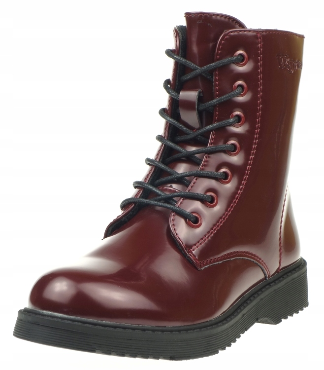 Trapery Lakierowane WOJTYŁKO Trzewiki Ocieplane 32 Rozmiar 32