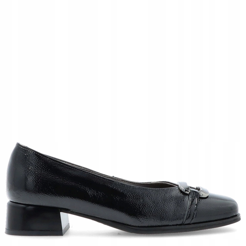 Španělské lodičky na nízkém podpatku Pitillos 10812 Černé 39