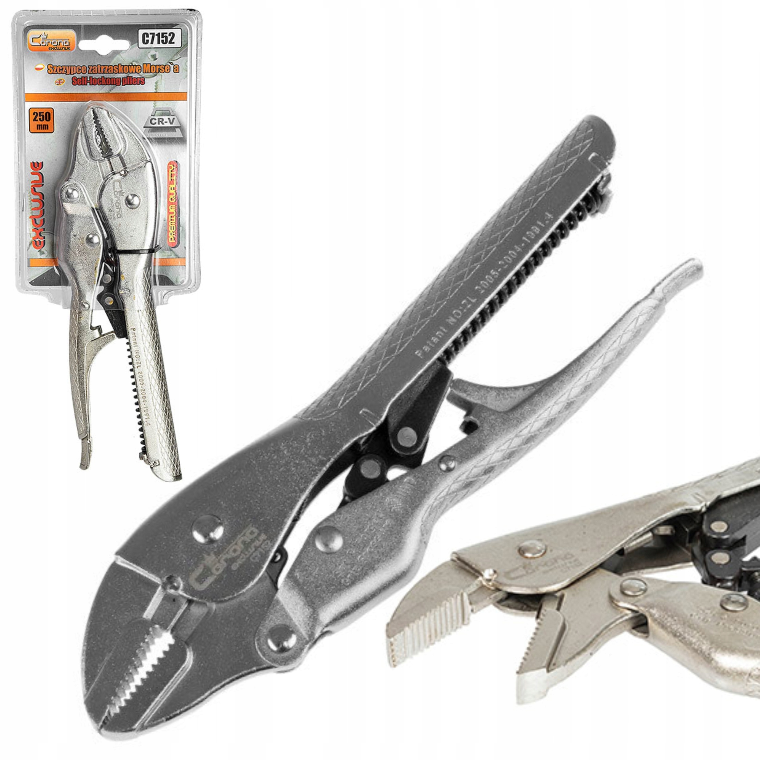 Зажимные плоскогубцы Морзе Морзе лягушка ключ 250 мм