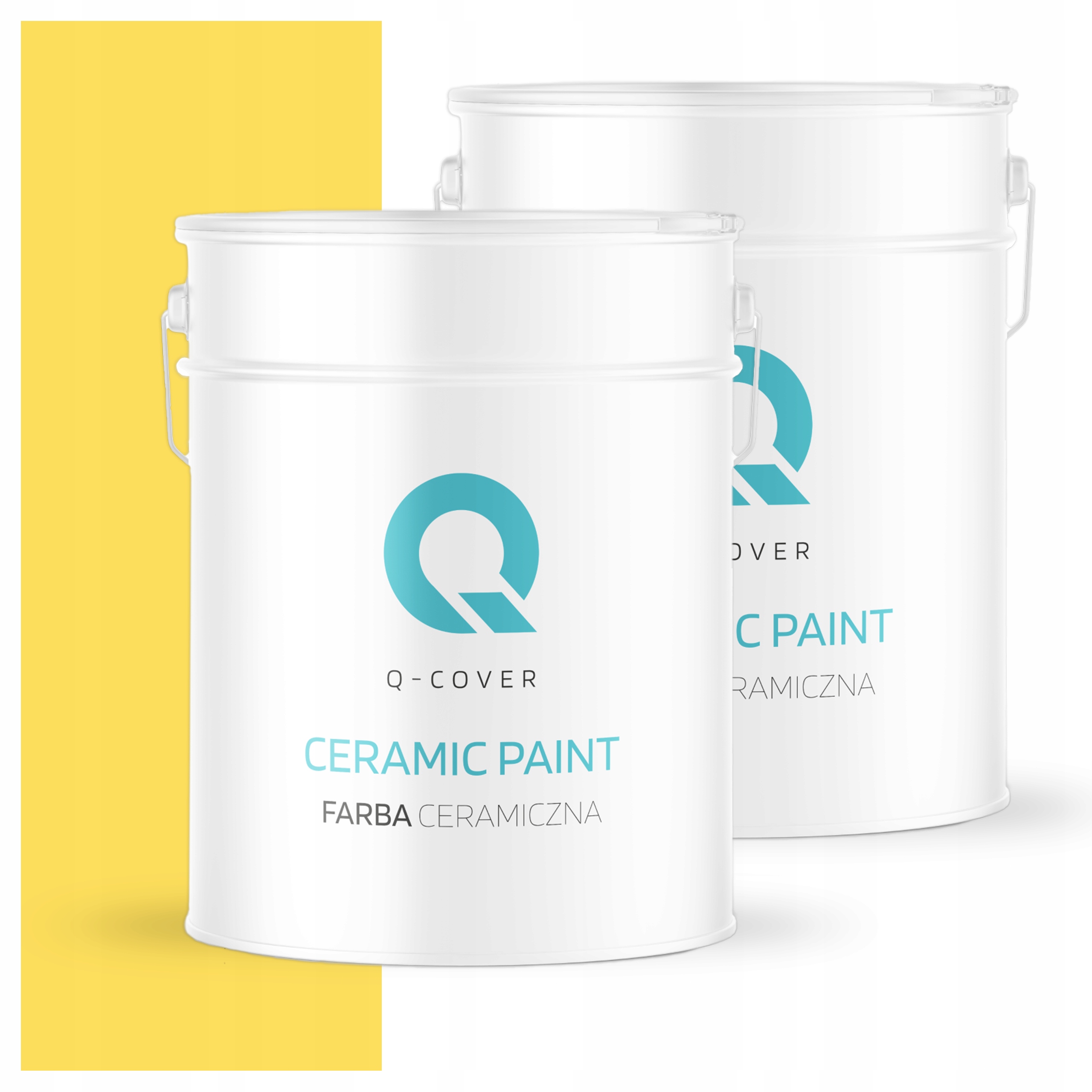 Keramická umývateľná farba na interiér 10L Hlboká matná farba Žltá H6872