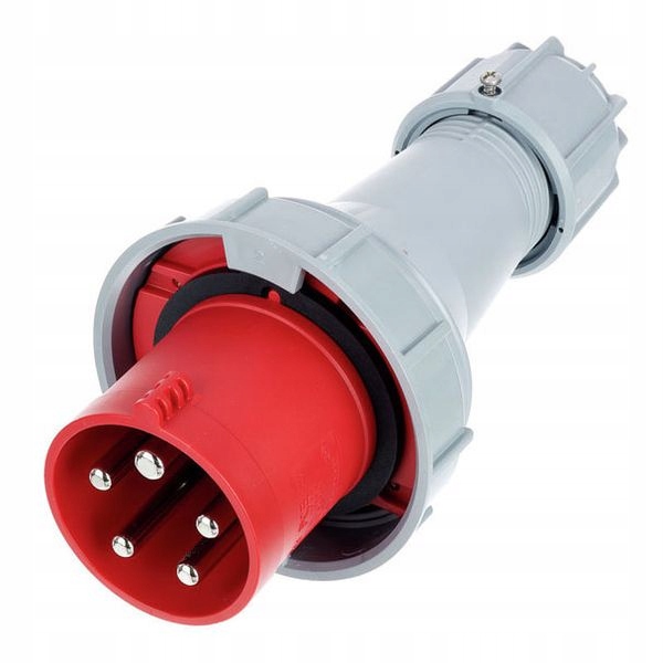 Silová přenosná zástrčka 125A 5P IP67 400V Pce 045-6
