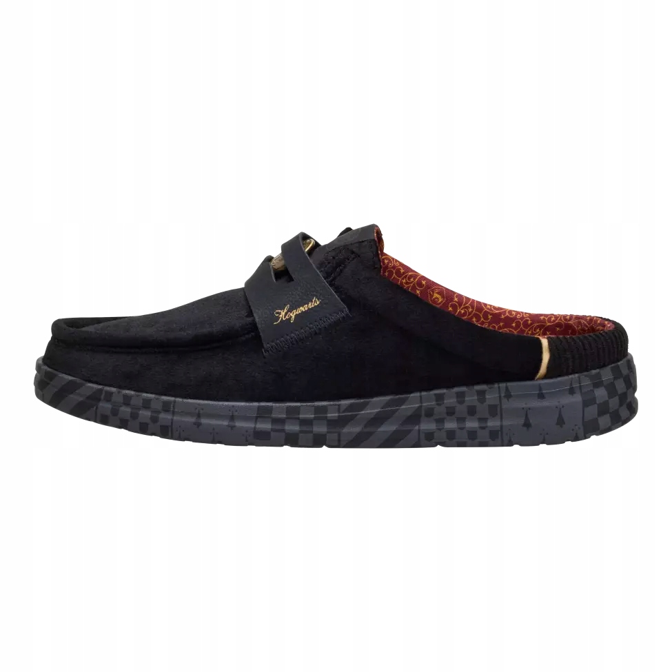 HeyDude Pánské boty Mokasíny Zasouvací Velurové Wally Slip Hogwarts Loafer 42