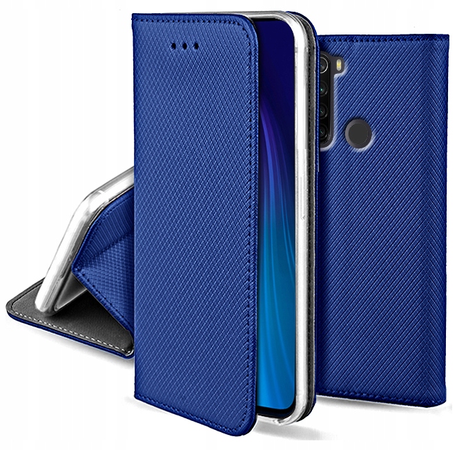 

Etui Case Smart Magnet Do Redmi Note 8T Szkło
