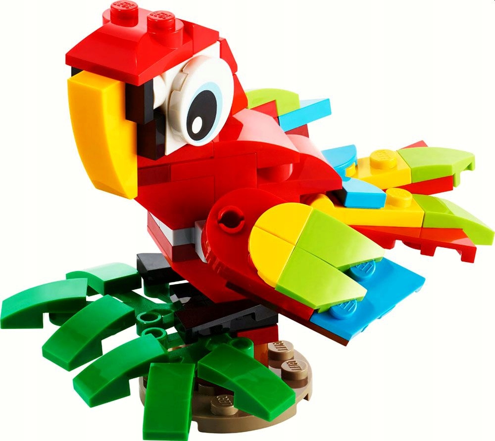LEGO 30581 Tropikalna Papuga Creator 3w1 NOWE poly Marka LEGO