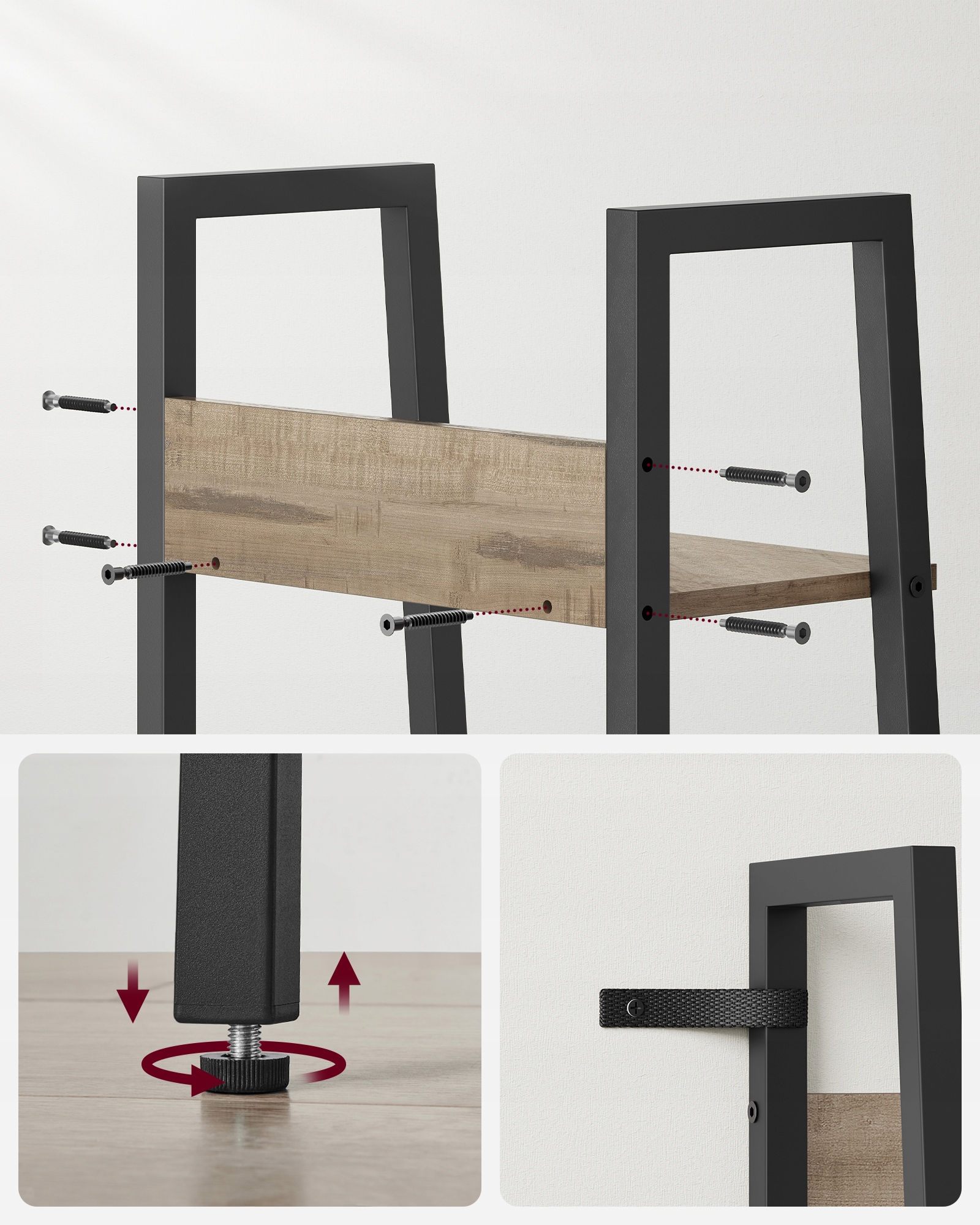 Regał na Książki Półka Do Salonu Pokoju Sonoma Kod producenta 2839