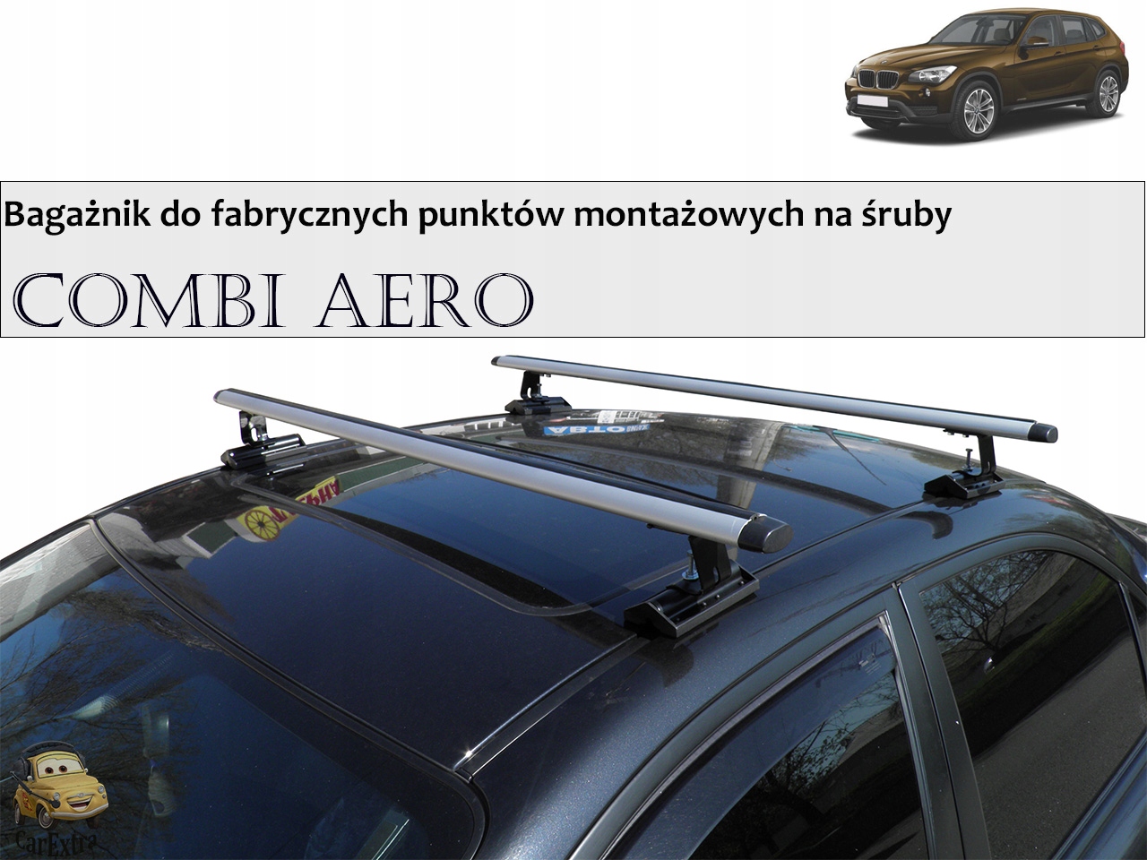 Strešný nosič Bmw X1 E84 Bez Relingov 2011 2018 (ComA120)