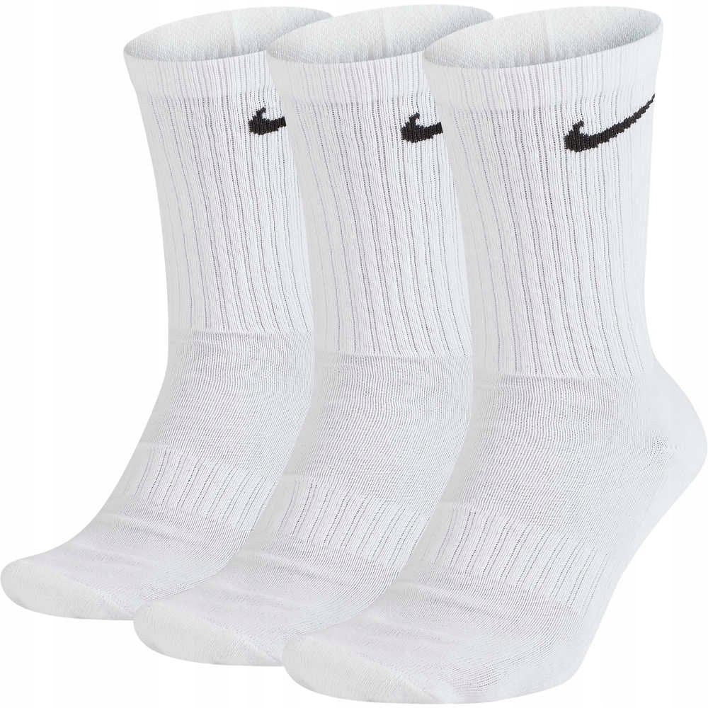 

Skarpety Nike białe bawełna wysokie 3 pak r 42-46