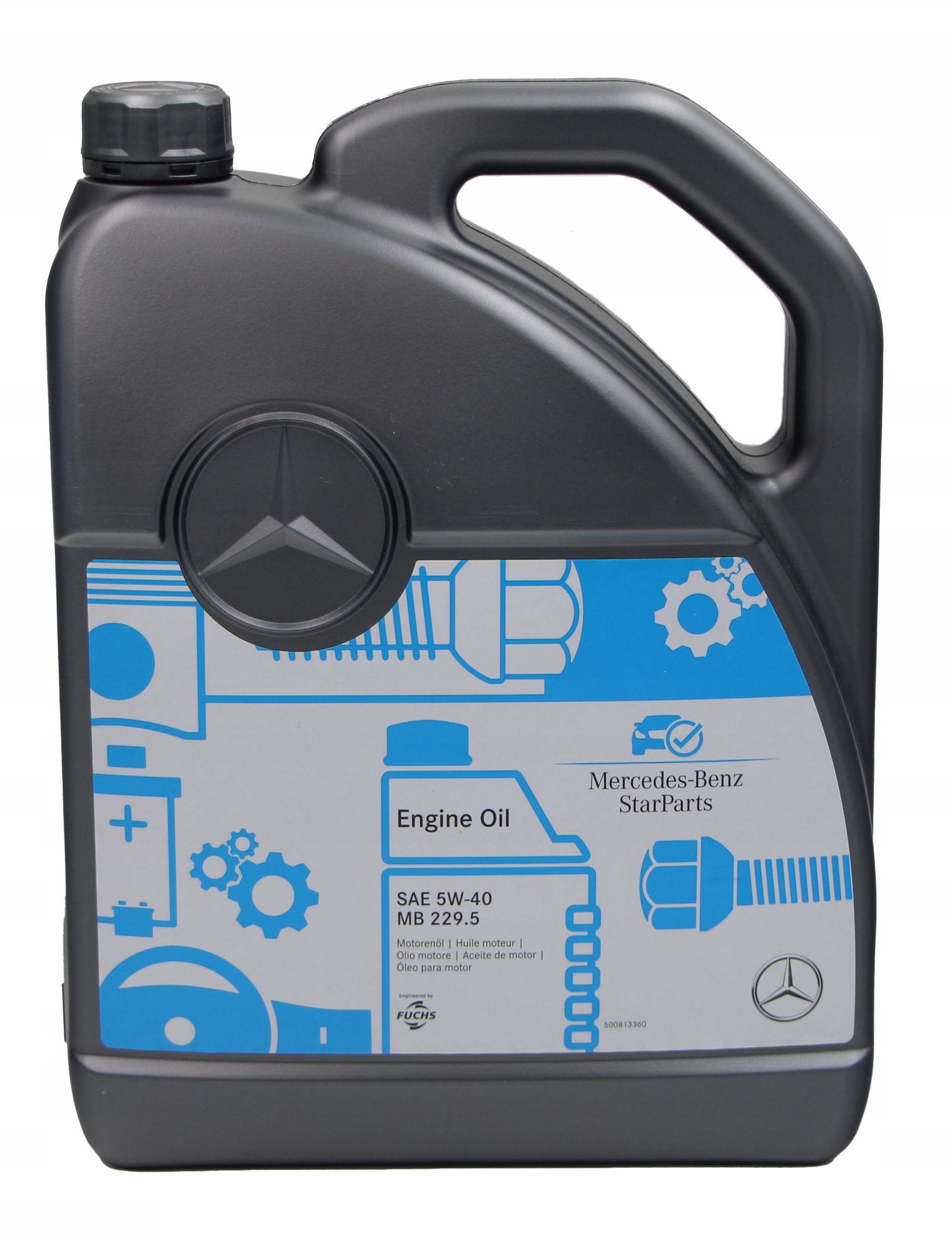 Syntetický Olej Mercedes-benz 5W40 Mb 229.5 5 L