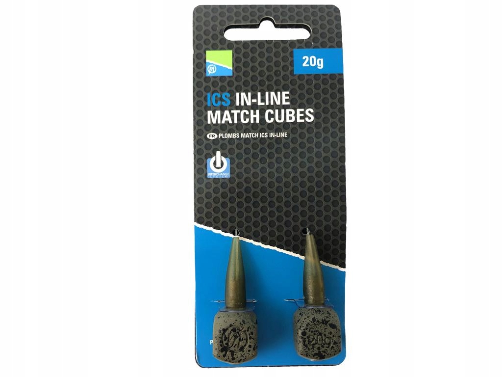 

Preston Ciężarki In-Line Match Cubes 20g