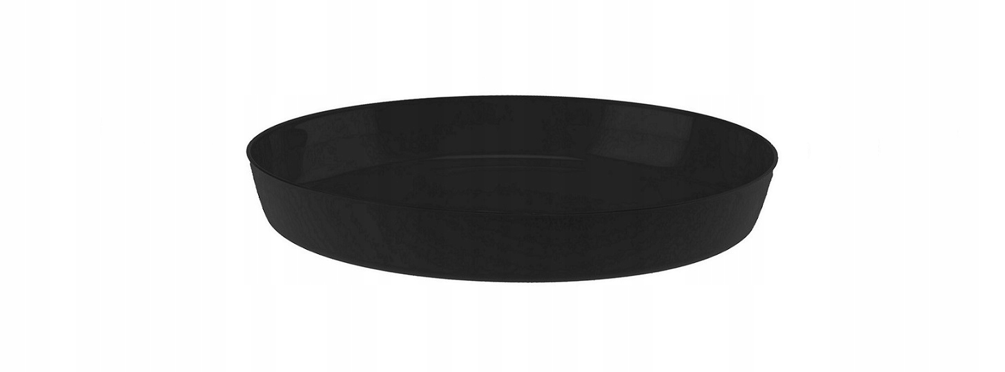 

Podstawka pod doniczkę Aga 13 cm czarna połysk