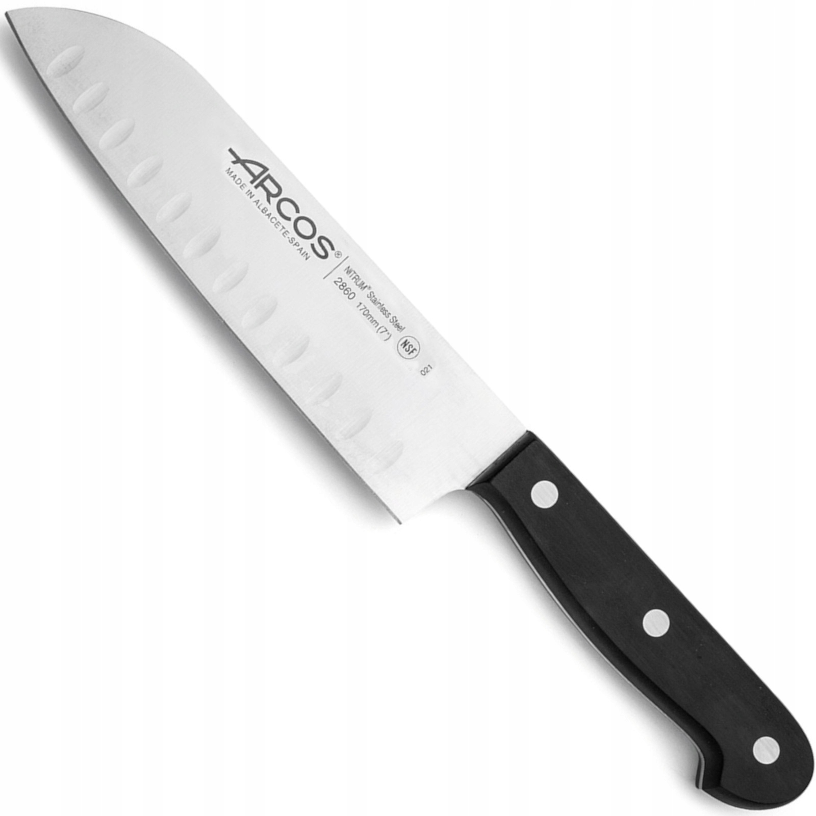 Nôž Santoku s guľovým výbrusom Universal, dĺžka 170/290 mm