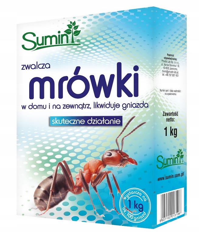 

Sumin Mrówkozol Proszek na mrówki 1kg