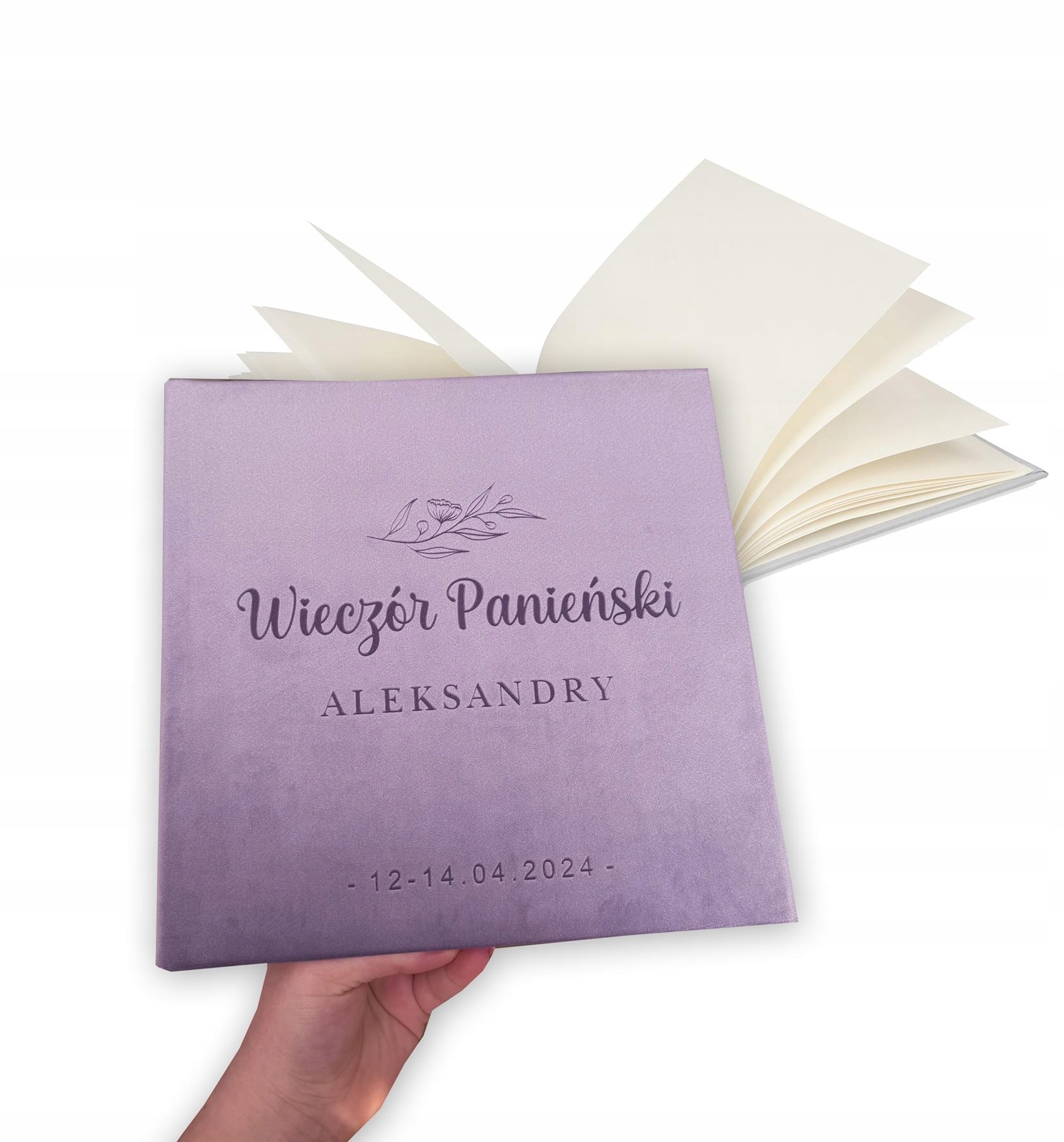 ALBUM WELUROWY WIECZÓR PANIEŃSKI 40strKE