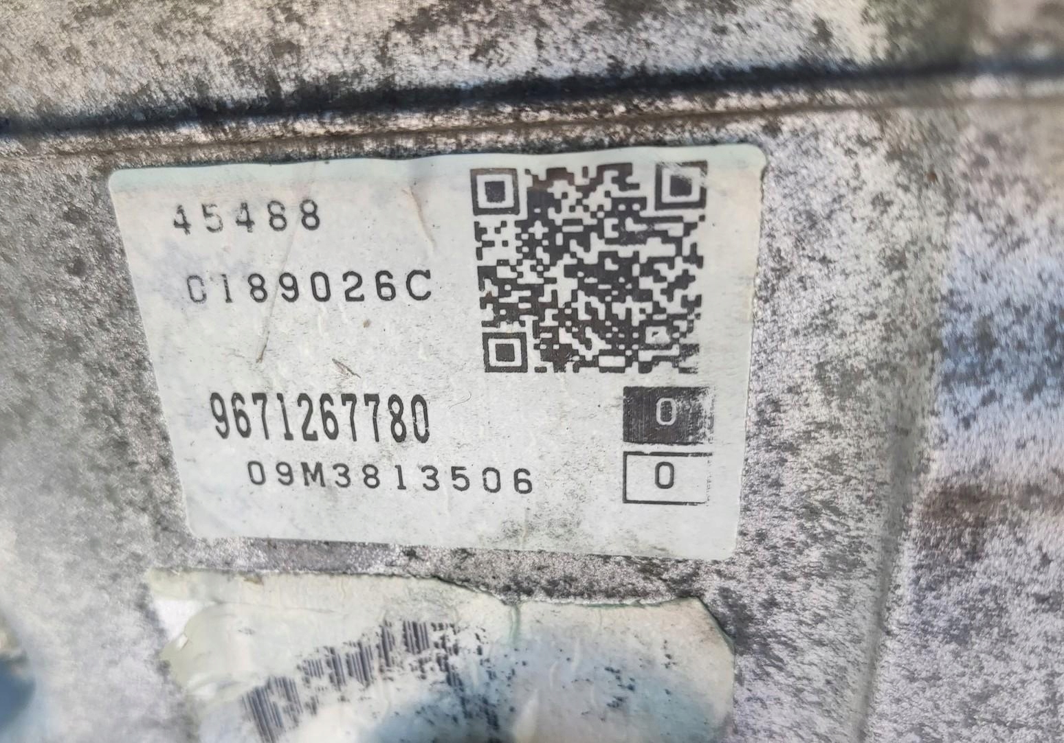 gearbox, automatic CITROEN C5 III X7 3.0 HDI 20GV04 9671267780