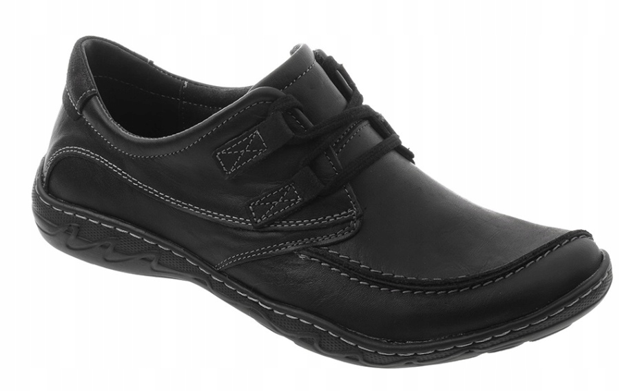 

Buty Olivier Męskie Skóra 100% 583 Czarny 42