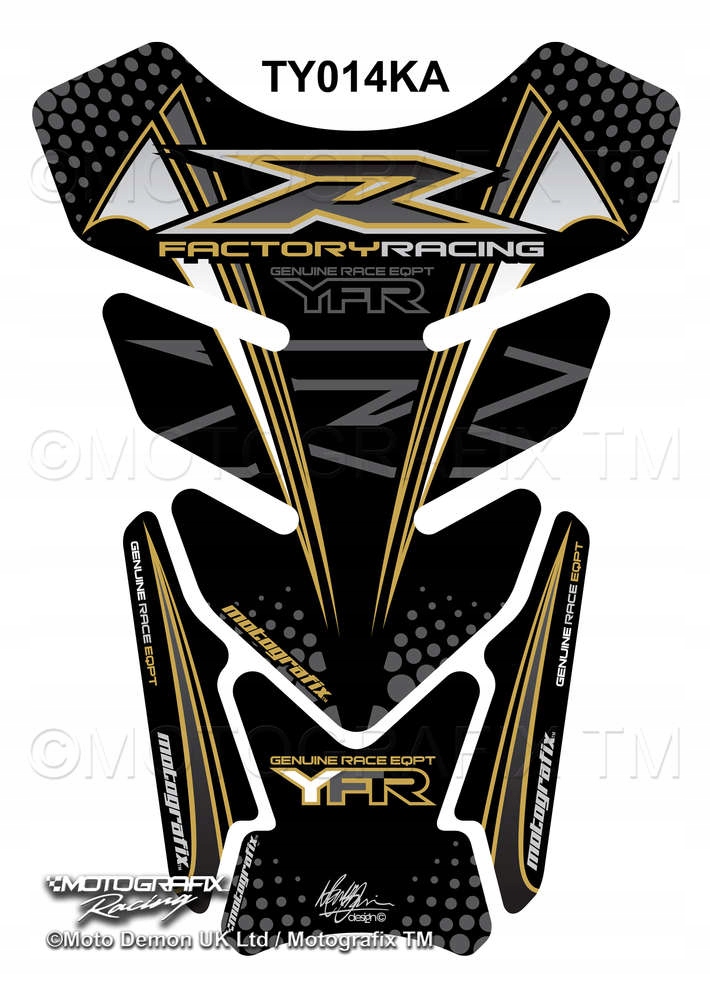 TANKPAD MOTOGRAFIX Yamaha YZF R1 R6