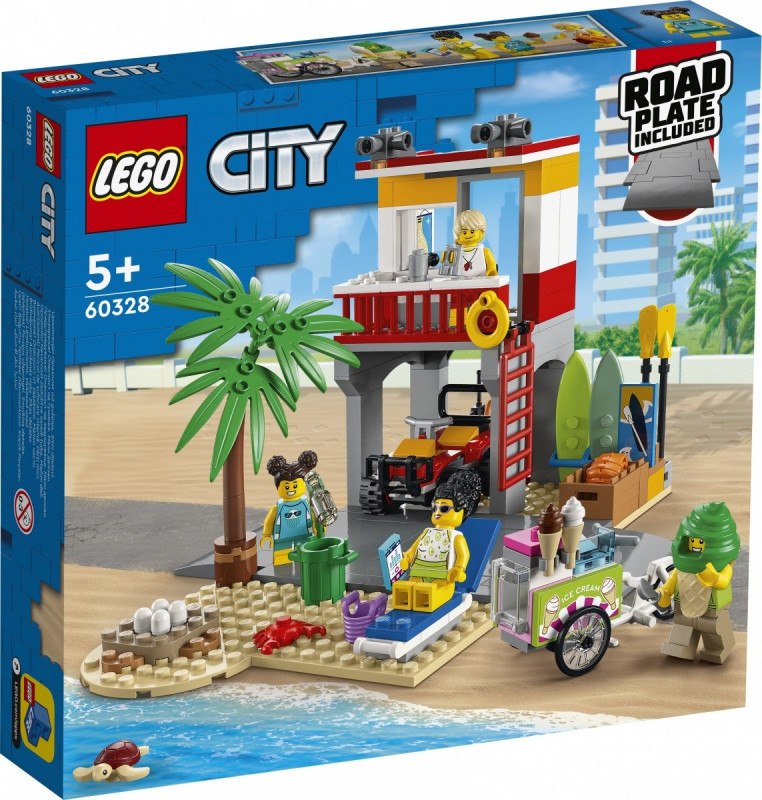 Lego City 60328 Záchranné stanoviště na pláži