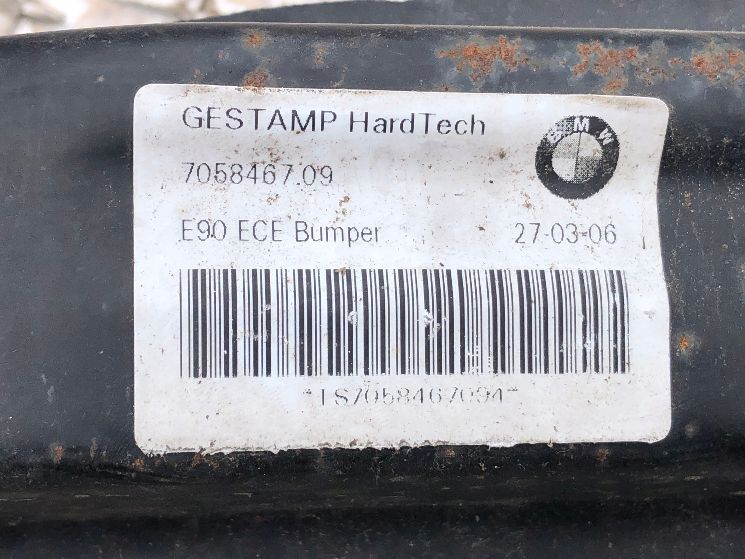 TRAVERSA paraurti posteriore BMW E90 7058467