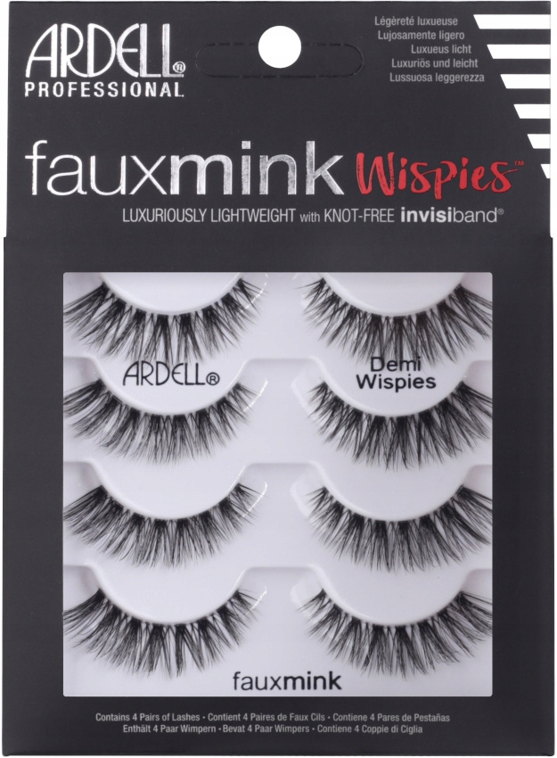 

Ardell Faux mink Zestaw 4 par rzęs Demi Wispies