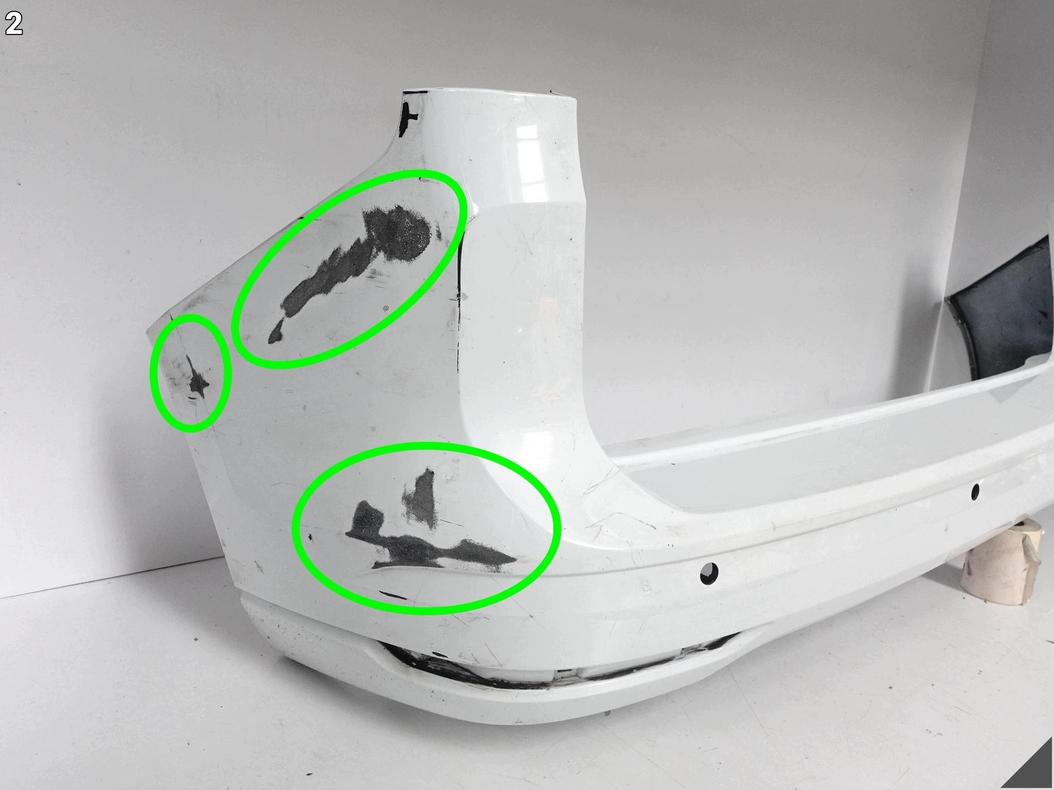 VW CADDY V 5 2K7 20- Stoßstange BUMPER heck (4xPDC) 2K7807421E