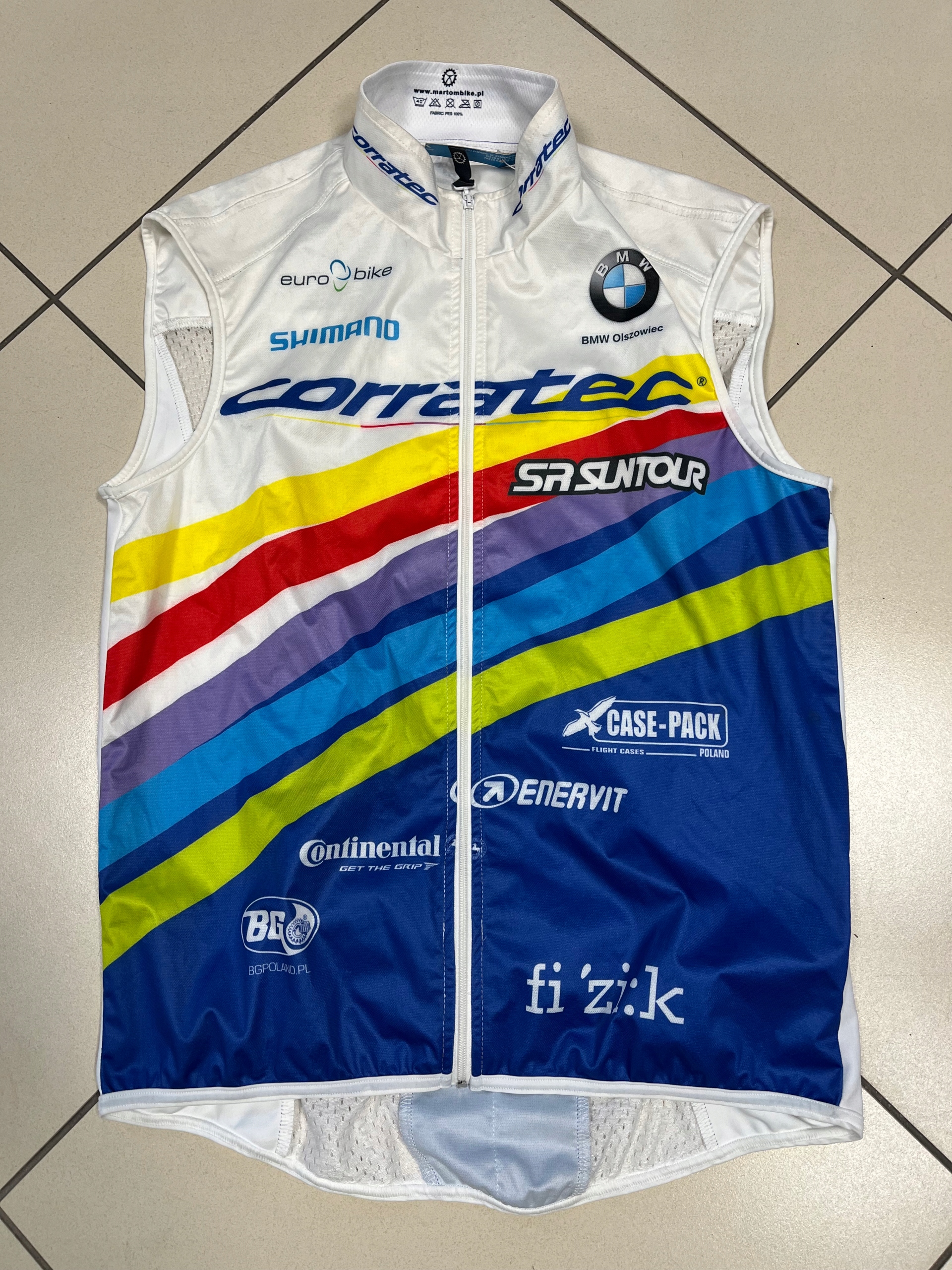 Kamizelka rowerowa Corratec Team windstoper