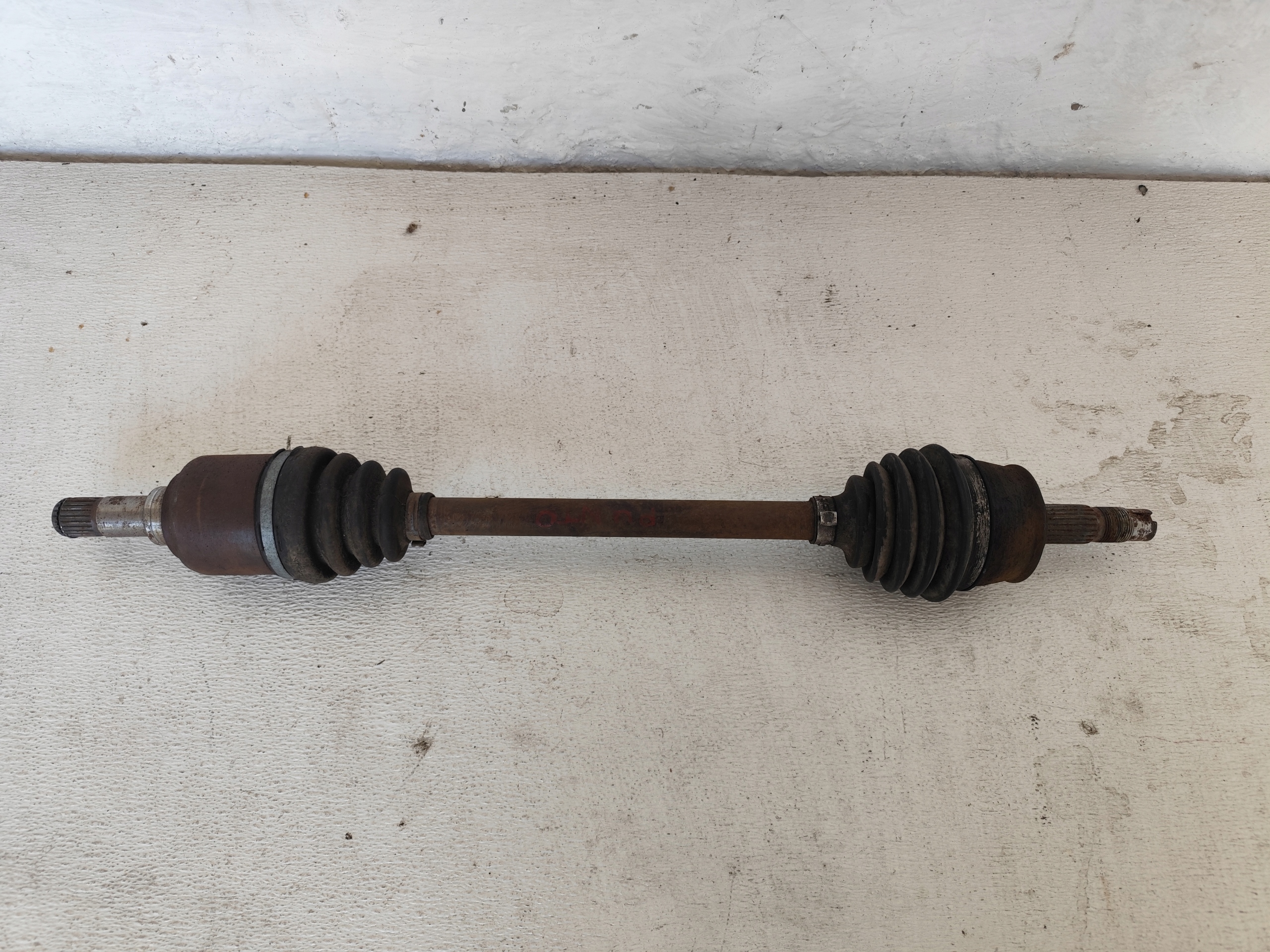 FIAT GRANDE PUNTO 2008 1.4 16V semi-axis left