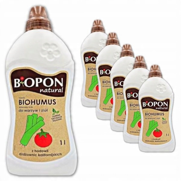 

Nawóz do warzyw i ziół Bopon natural Biohumus x 6