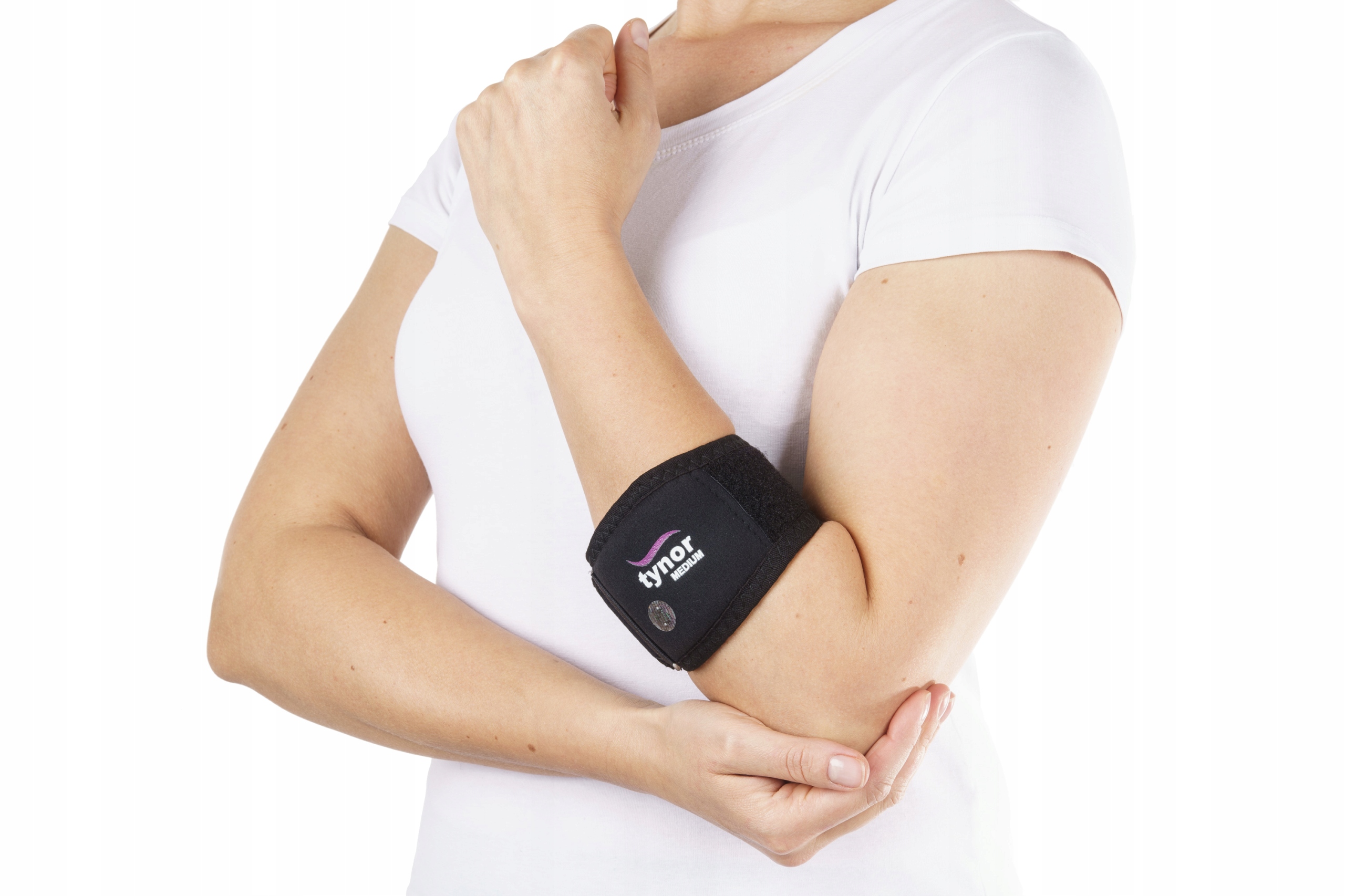 STABILIZATOR NA ŁOKIEĆ TENISISTY OPASKA ORTEZA Marka Tynor