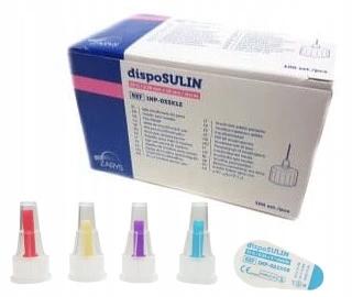 

Igły do penów 100szt. dispoSULIN Zarys -0,25x8mm