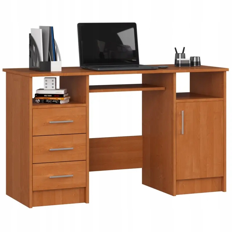 

Biurko do gabinetu 124 cm olcha z 3 szufladami