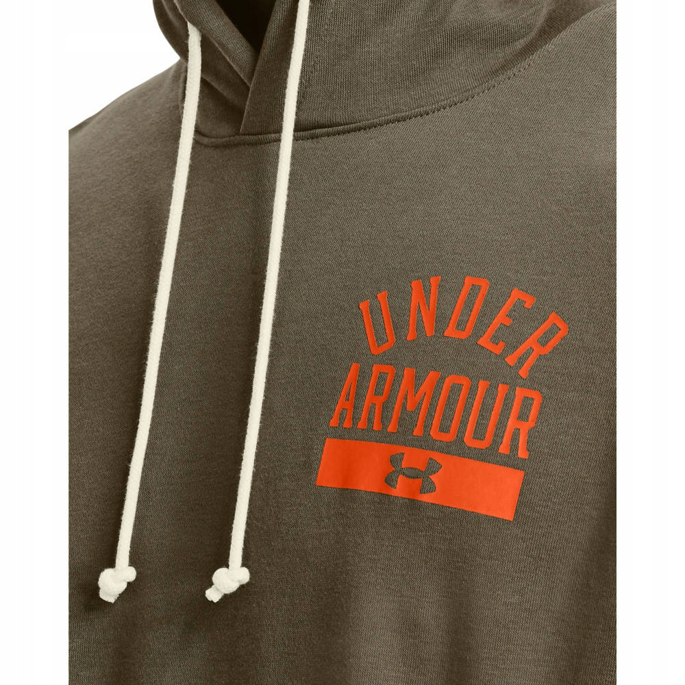 Pánská Mikina s krátkým rukávem a kapucí Under Armour Rival Zelená vel. L