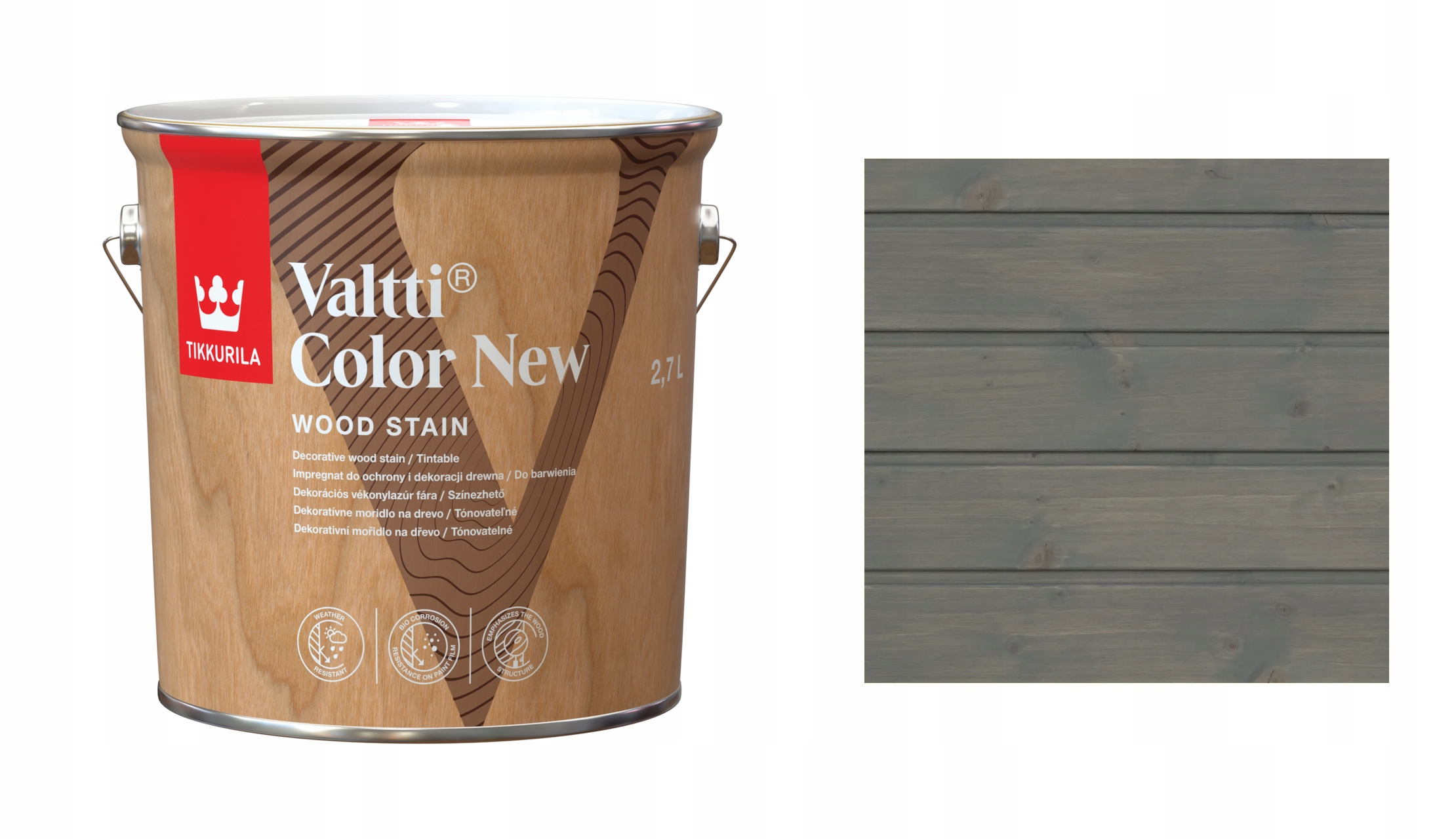 Tikkurila Valtti Color New 2,7L 206A Whitewater Ochranná Impregnace