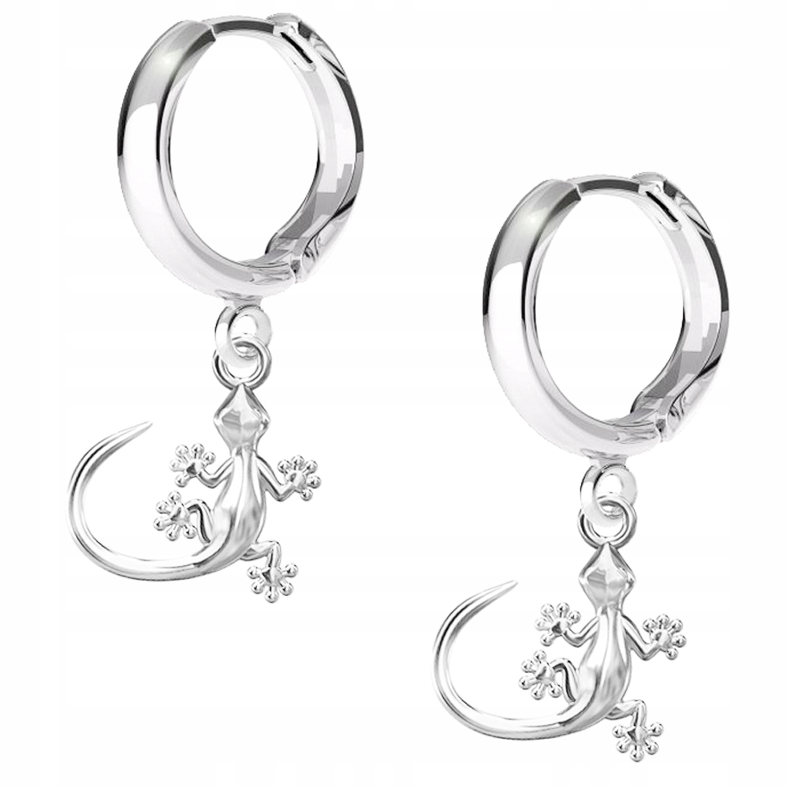 

Kolczyki srebrne Jaszczurka 925