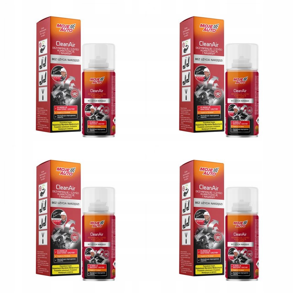 MOJE AUTO CLEANAIR ODŚWIEŻACZ NEW CAR 150ML