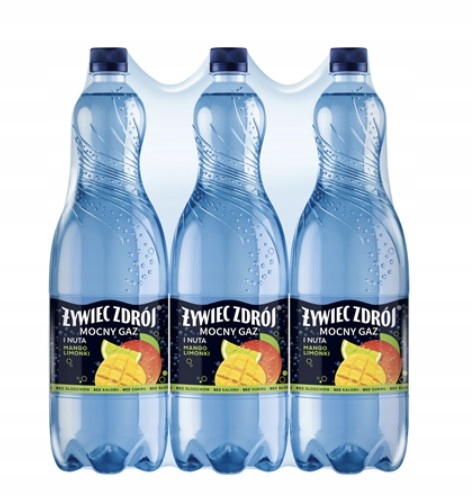 Levně Żywiec Zdrój Silný Gaz s nádechem manga a limetky sycený nápoj 6 x 1,5 l