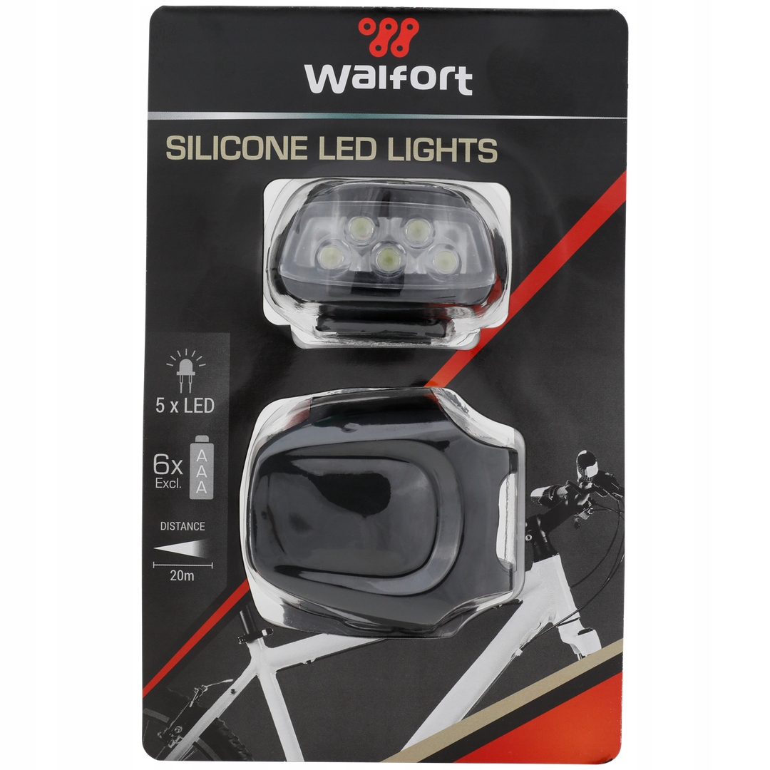 ZESTAW LAMPEK OŚWIETLENIE LED ROWER PRZÓD I TYŁ Rodzaj zestaw