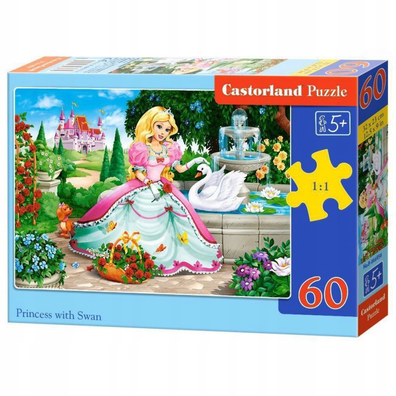 

Puzzle Księżniczka bajkowa układanka dla 5 latki